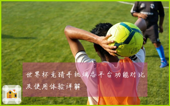 世界杯竞猜手机端各平台功能对比及使用体验详解