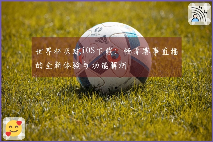 世界杯买球iOS下载：畅享赛事直播的全新体验与功能解析